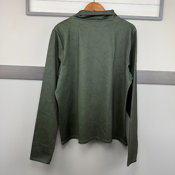 UNDER ARMOUR UA cold weather funnel neck sweater loose fuller cut size XL - Picture 3 of 8